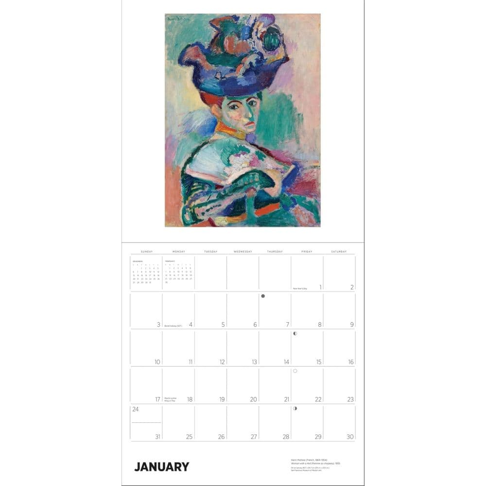 Henri Matisse 2027 Wall Calendar Second Alternate Image