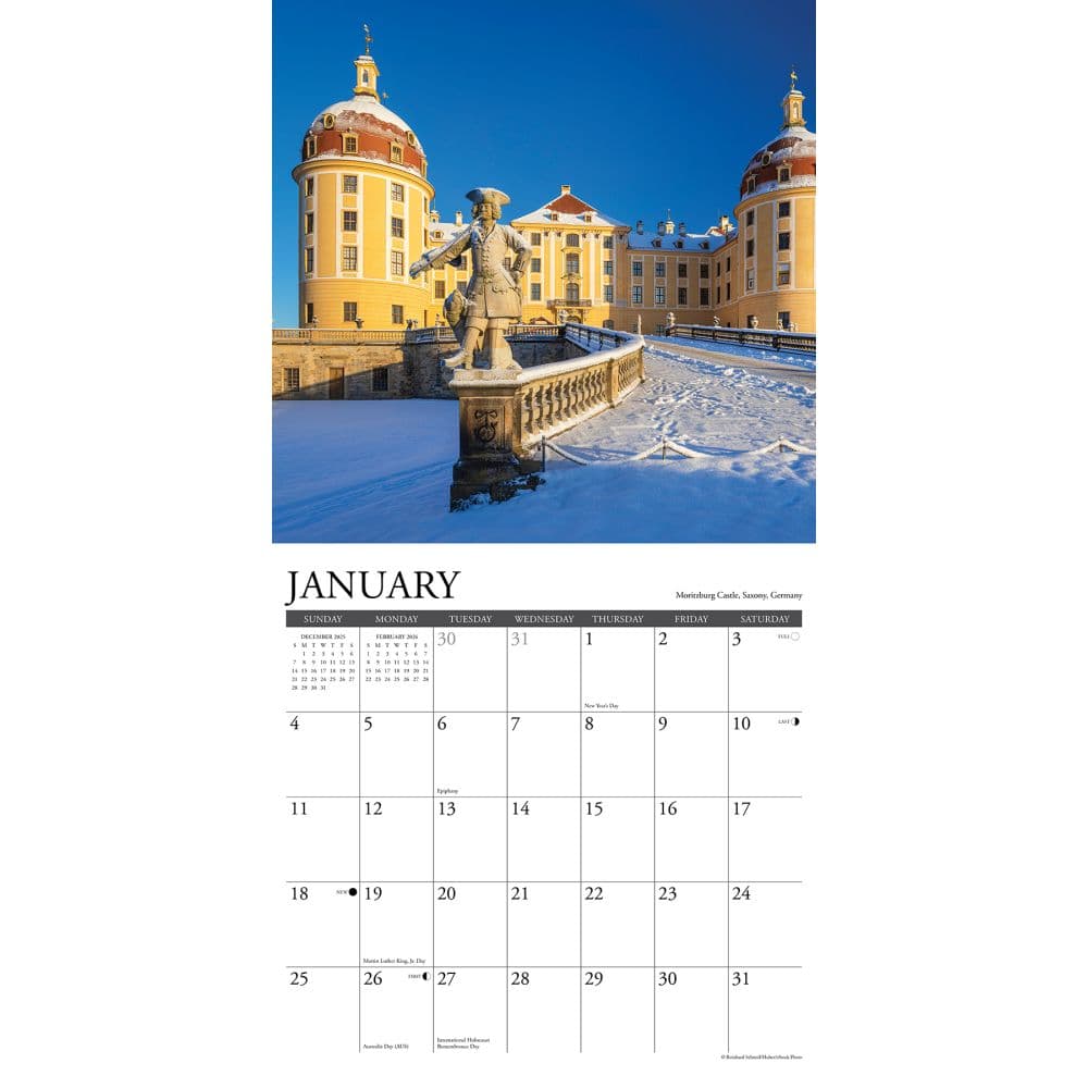 Castles 2026 Wall Calendar Second Alternate Image