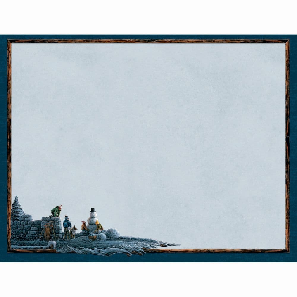 Winter Wonderland Boxed Christmas Cards by Terry Redlin Third Alternate Image