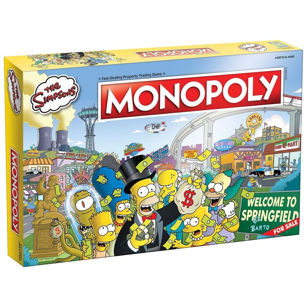 Monopoly The Simpsons Main Image