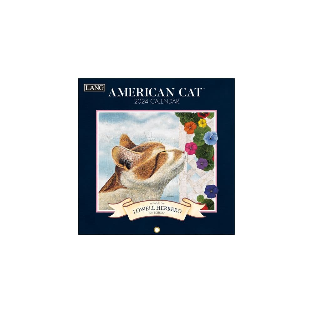 American Cat 2024 Mini Wall Calendar
