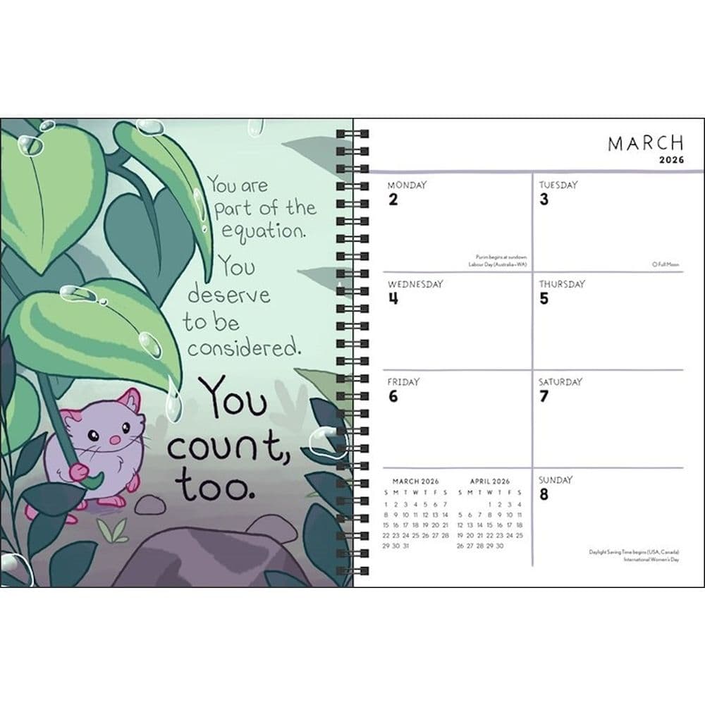 I Am My Own Kind of Beautiful 2026 Planner Sixth Alternate Image