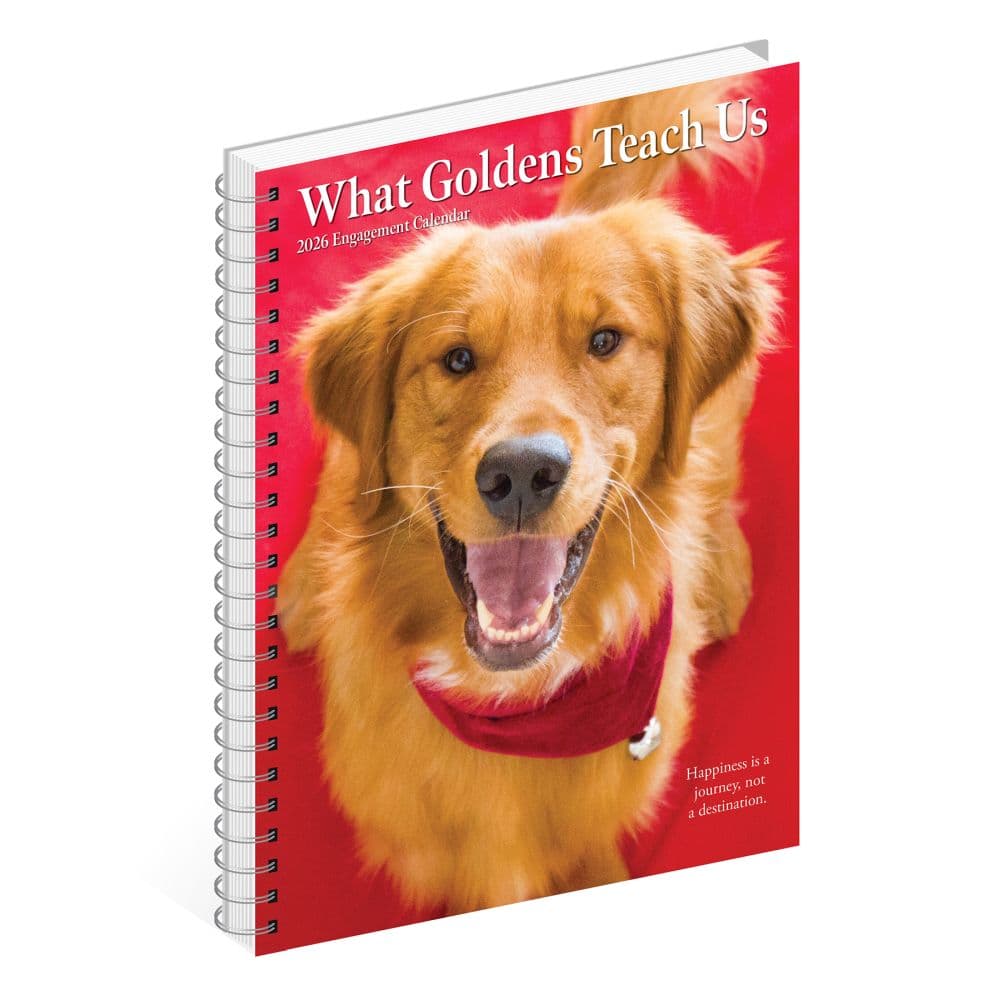 What Goldens Teach Us 2026 Engagement Planner Third Alternate Image