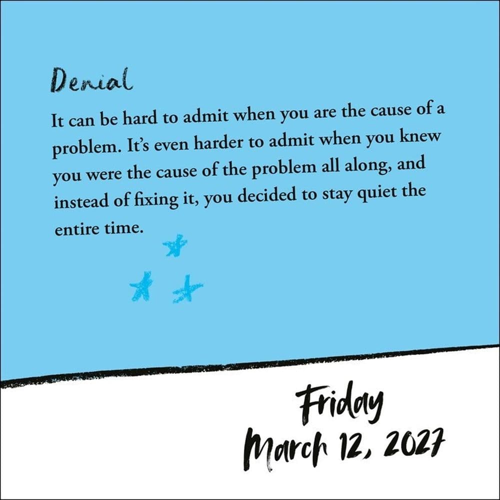 Sticky Notes 2027 Desk Calendar Third Alternate Image