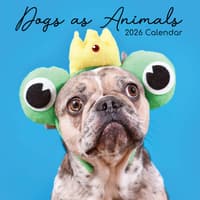 image Dogs as Animals 2026 Wall Calendar Main Image