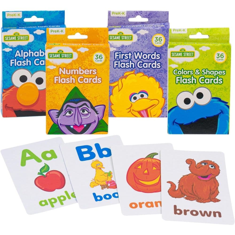 Sesame Street Pre-K Flashcards Main Product Image