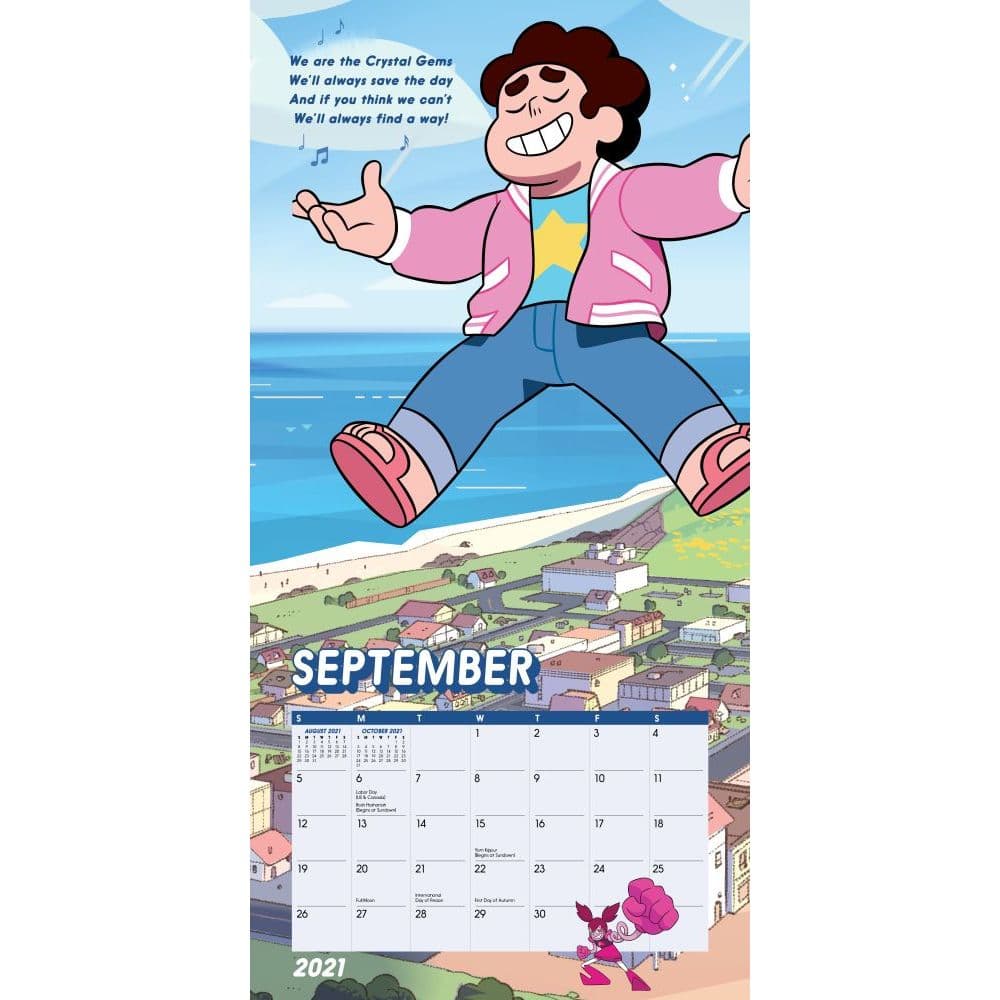 Steven Universe Schedule 2022 Steven Universe Wall Calendar - Calendars.com