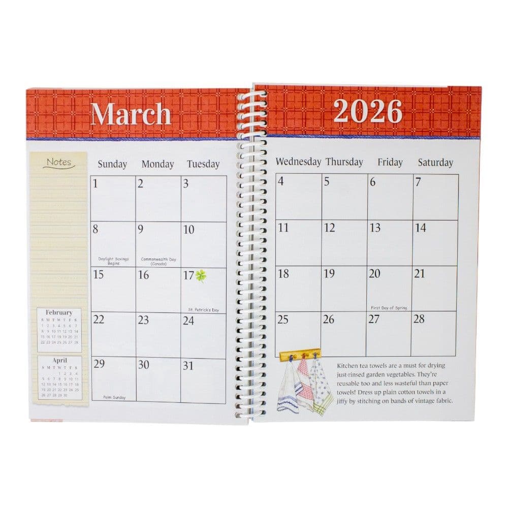Gooseberry Patch 2026 Engagement Planner Eighth Alternate Image