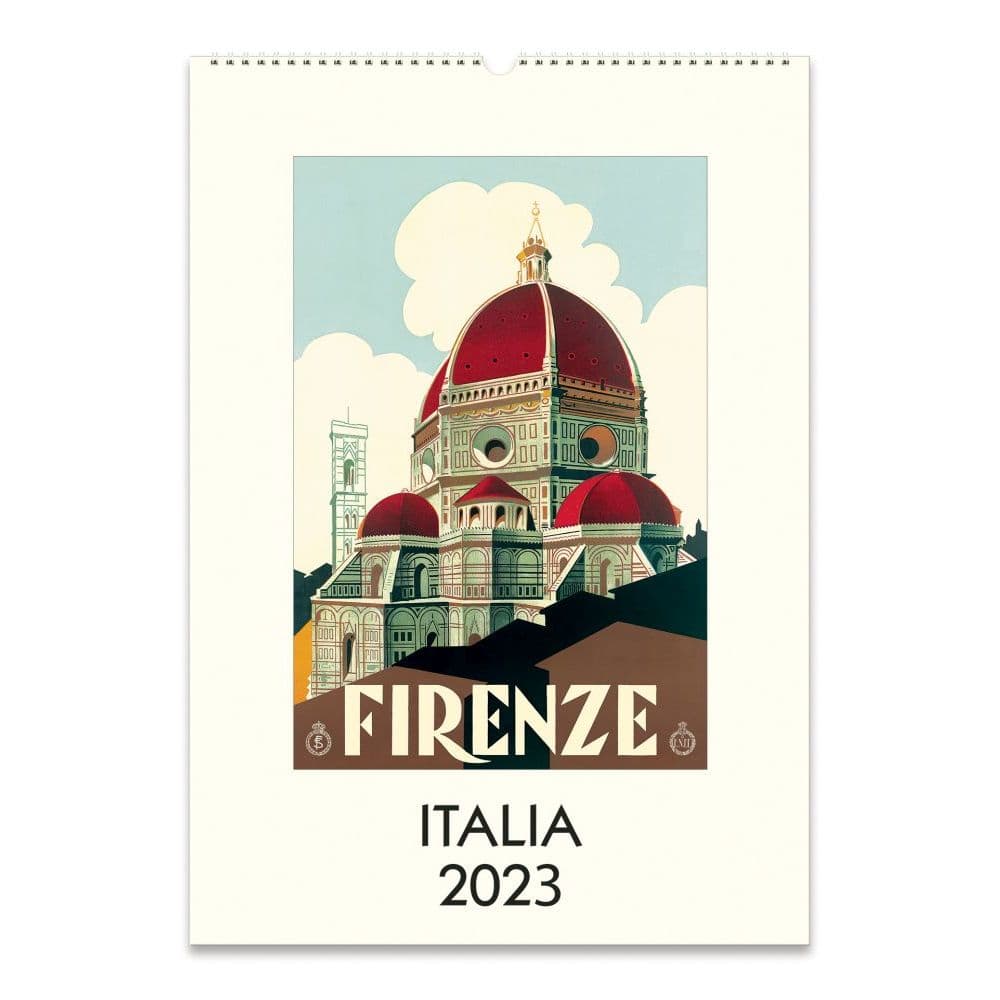 Italia Art 2023 Poster Wall Calendar