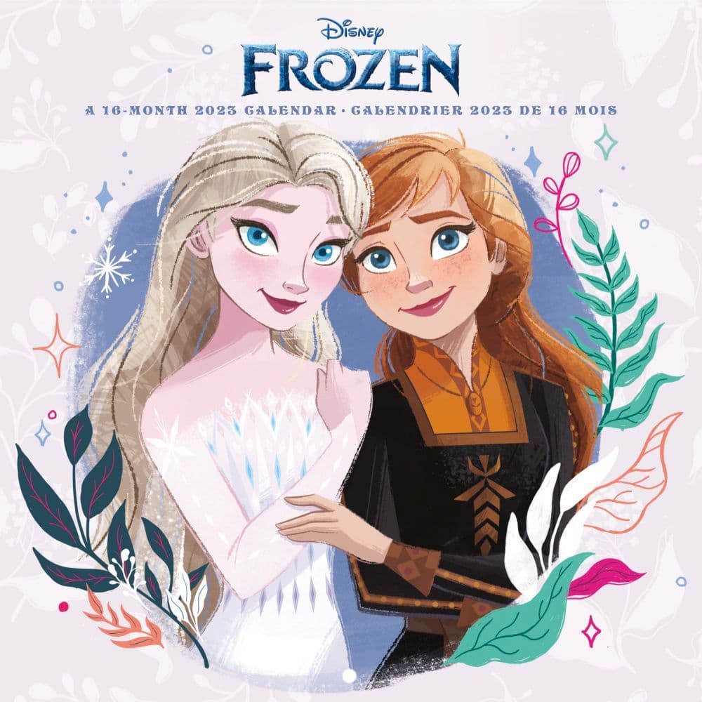 Trends International Disney Frozen 2023 Wall Calendar (FRENCH)