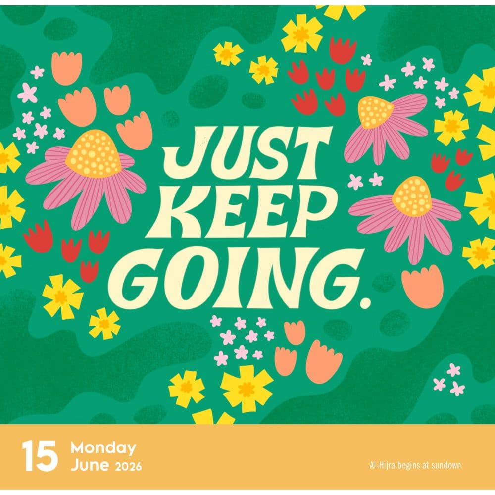 Today Great Day 2026 Desk Calendar Second Alternate Image