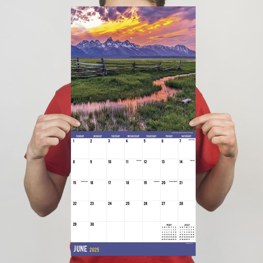 Ranch Life 2025 Wall Calendar size relationship