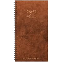 image Camel Leather Academic 2027 Weekly Planner