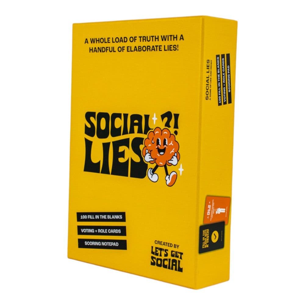 Social Lies Card Game Tenth Alternate Image