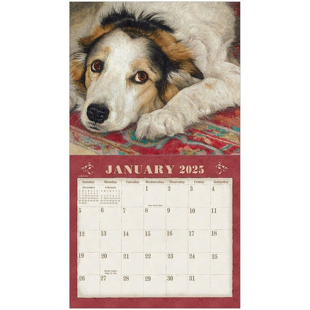 Dogs We Love Ross 2025 Wall Calendar Second Alternate Image width=&quot;1000&quot; height=&quot;1000&quot;