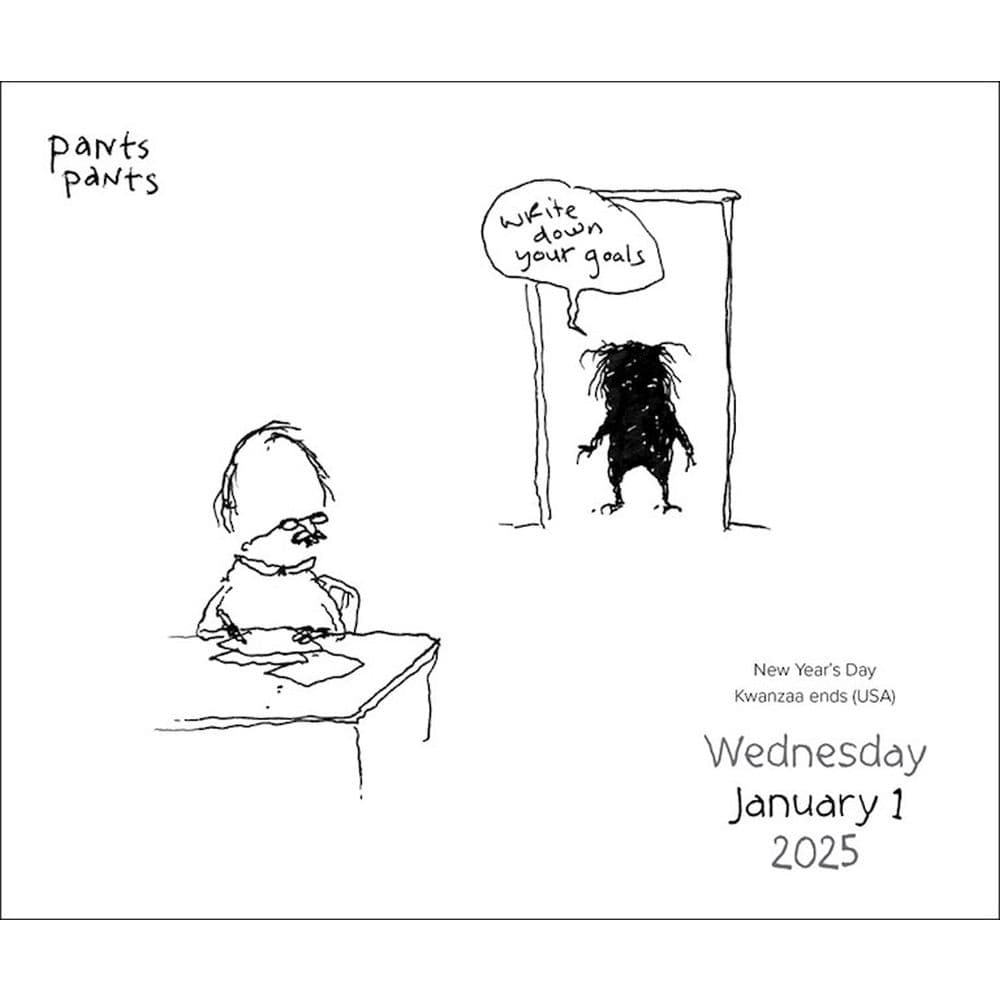 Comics from Pants Pants 2025 Desk Calendar Second Alternate Image