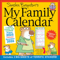 image My Family Boynton Calendar 2026 Wall Calendar Main Image