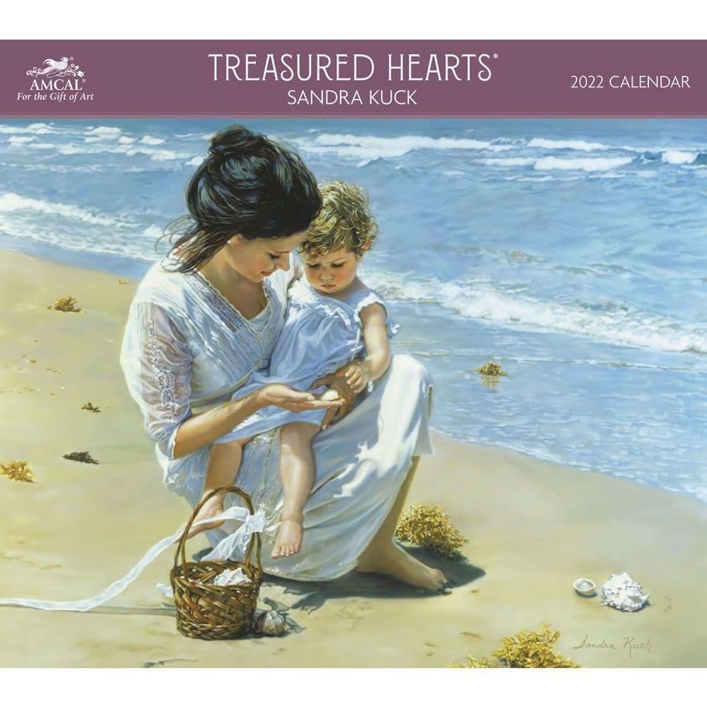 Sandra Kuck Treasured Hearts Amcal 2022 Wall Calendar