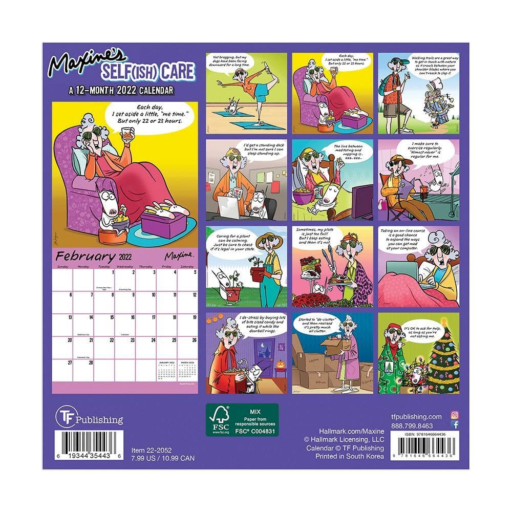 Maxine 2022 Mini Wall Calendar - Calendars.com