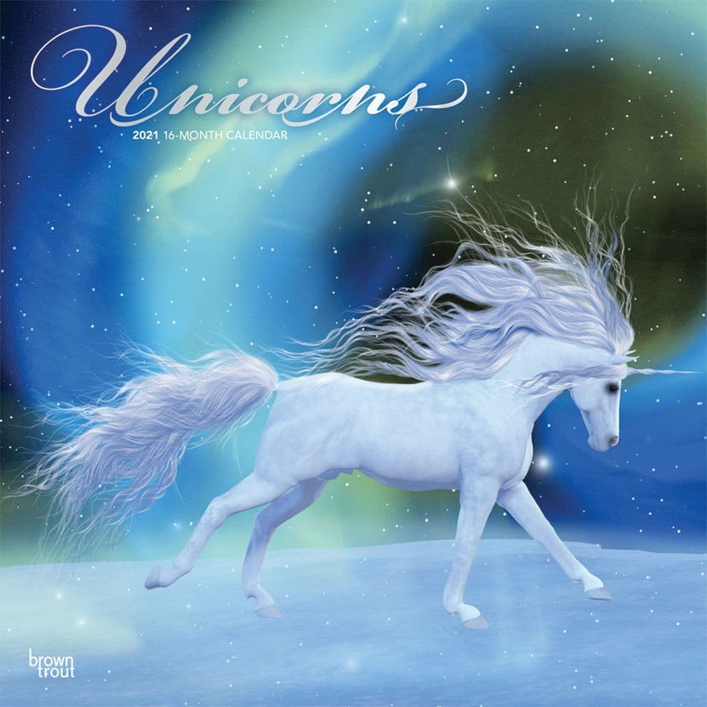 2021 Unicorns Wall Calendars