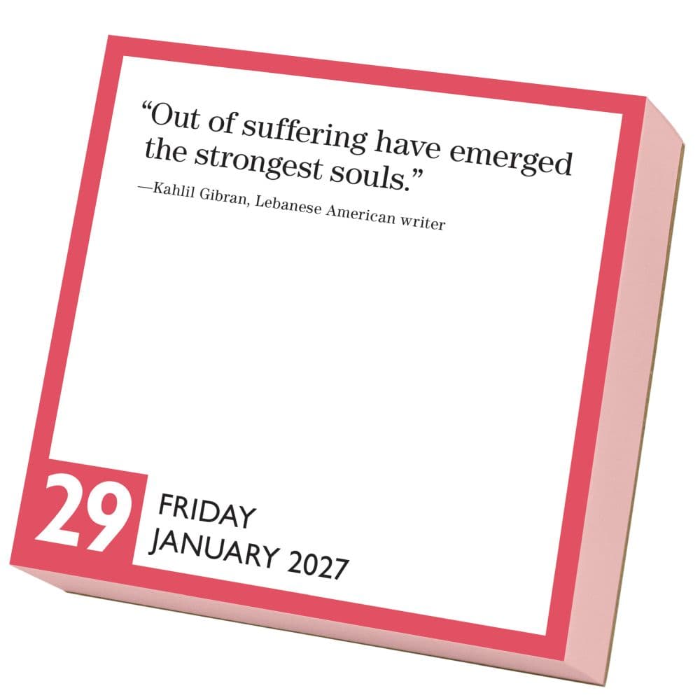 Keep Calm and Carry On 2027 Page-A-Day Desk Calendar Second Alternate Image