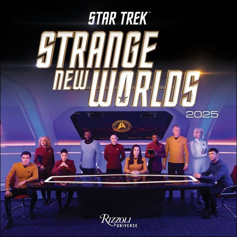 Star Trek Strange New Worlds 2025 Wall Calendar Main Product Image width=&quot;1000&quot; height=&quot;1000&quot;