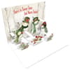 image Woodland Snowman Pop-Up Christmas Cards First Alternate Image