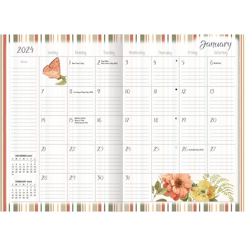 Watercolor Seasons 2024 Planner