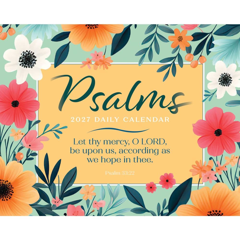 image Psalms 2027 Desk Calendar Main Product Image