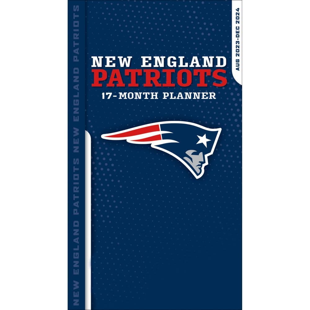 image NFL New England Patriots 17 Month Pocket Planner Main