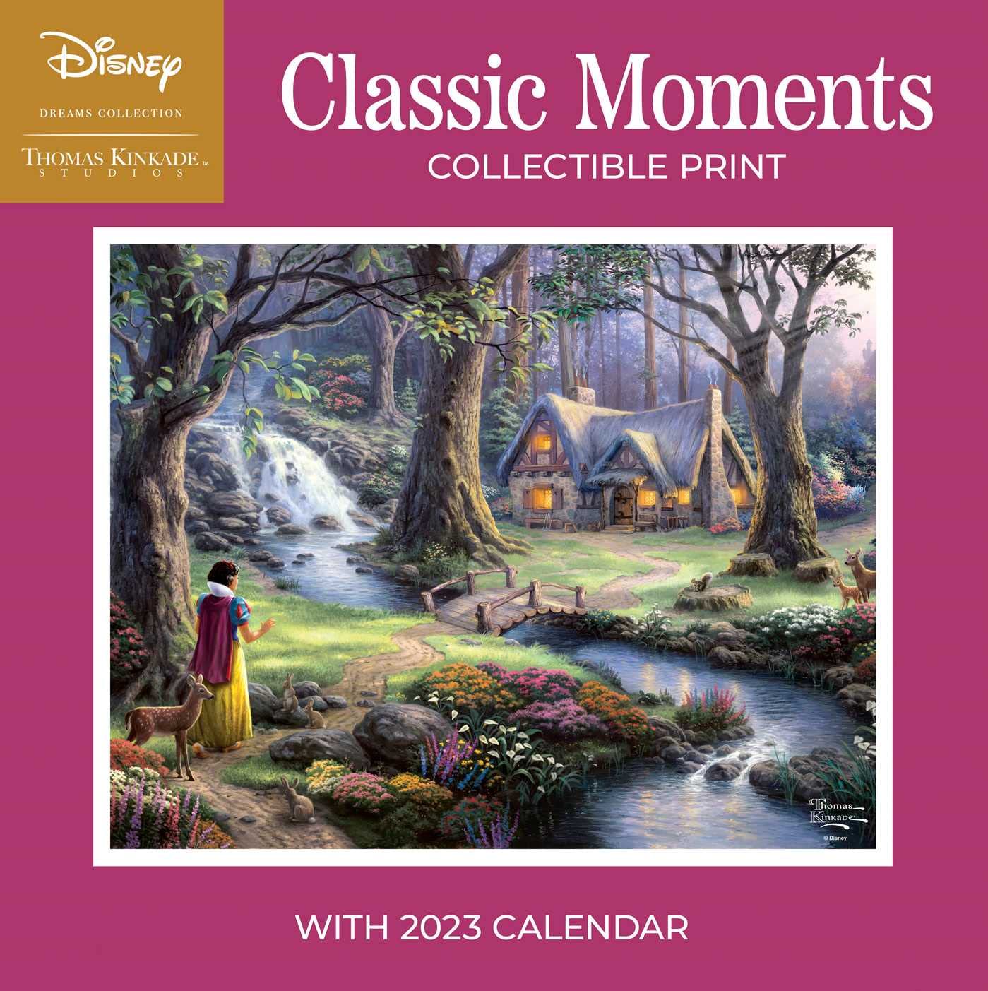 Thomas Kinkade Disney Dreams Collection 2023 Wall Calendar