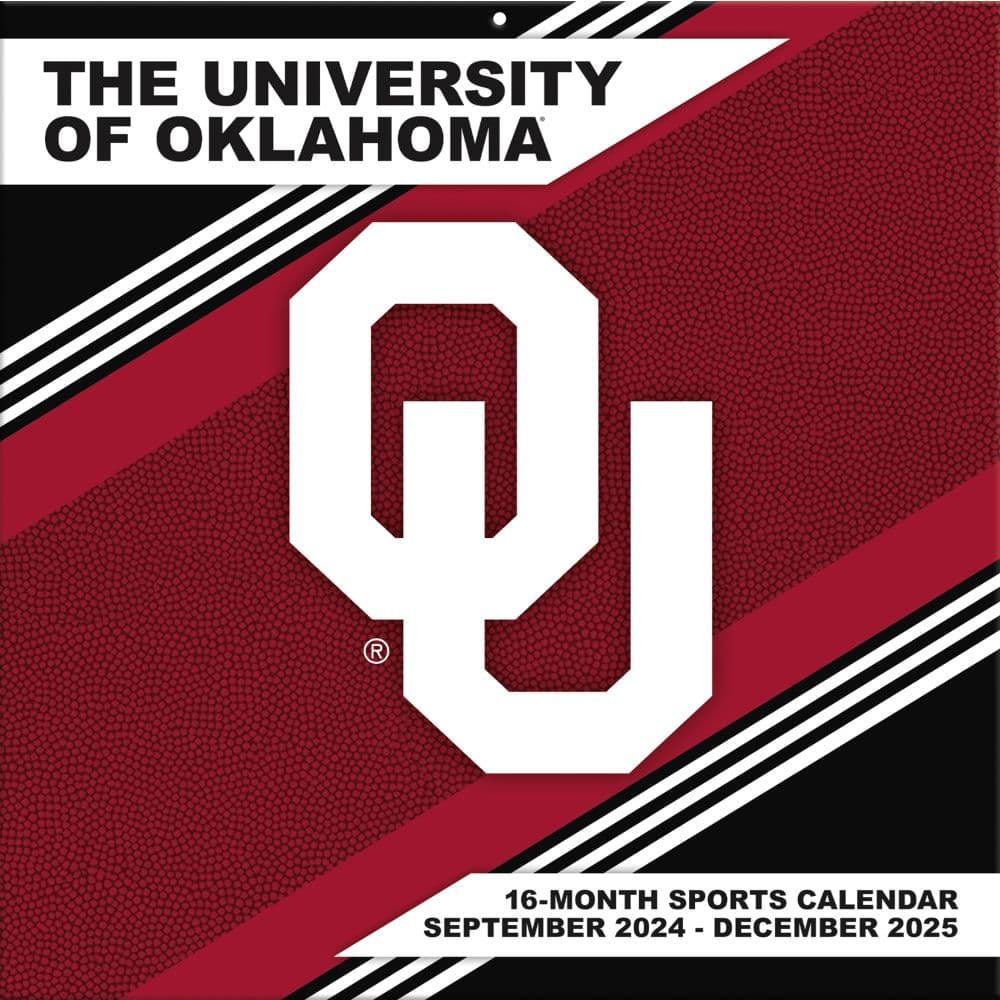 COL Oklahoma Sooners 2025 Wall Calendar