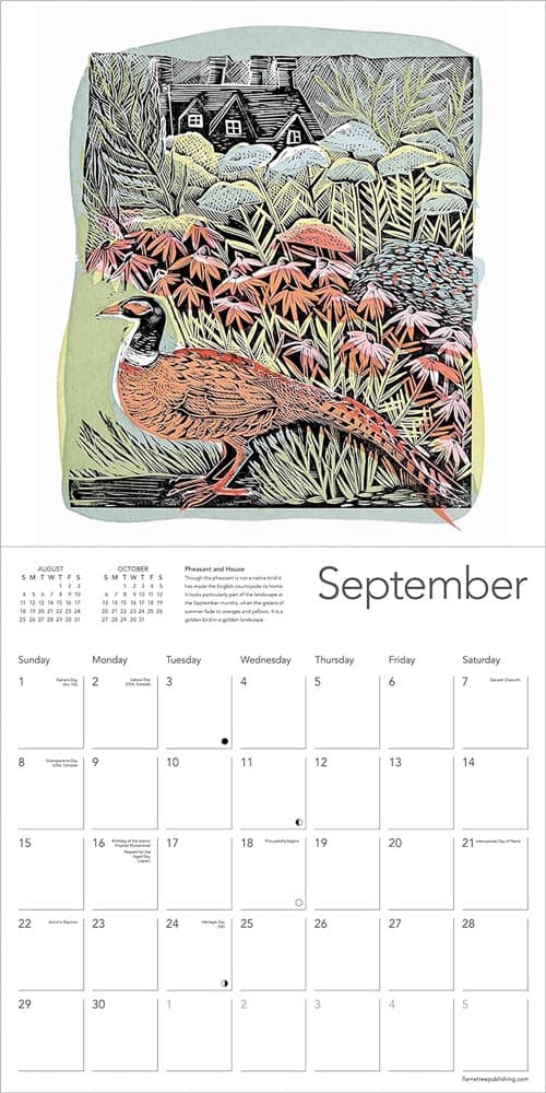 Harding Angela 2024 Wall Calendar September