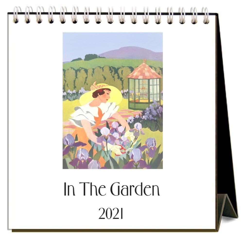 In the Garden Easel Calendar
