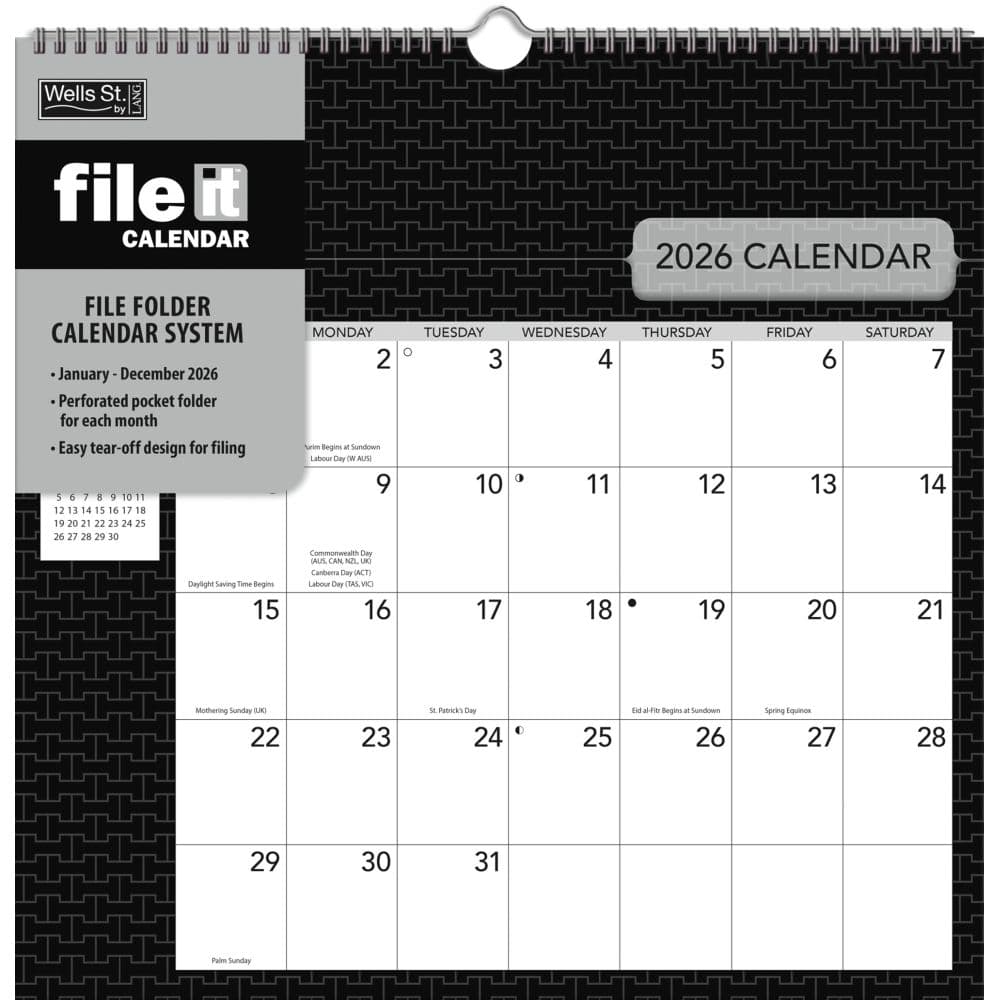 Office File It 2026 Wall Calendar_Main Image