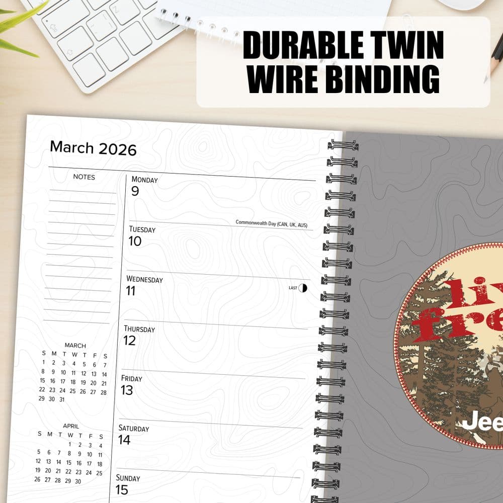 Jeep 2026 Engagement Planner Fourth Alternate Image