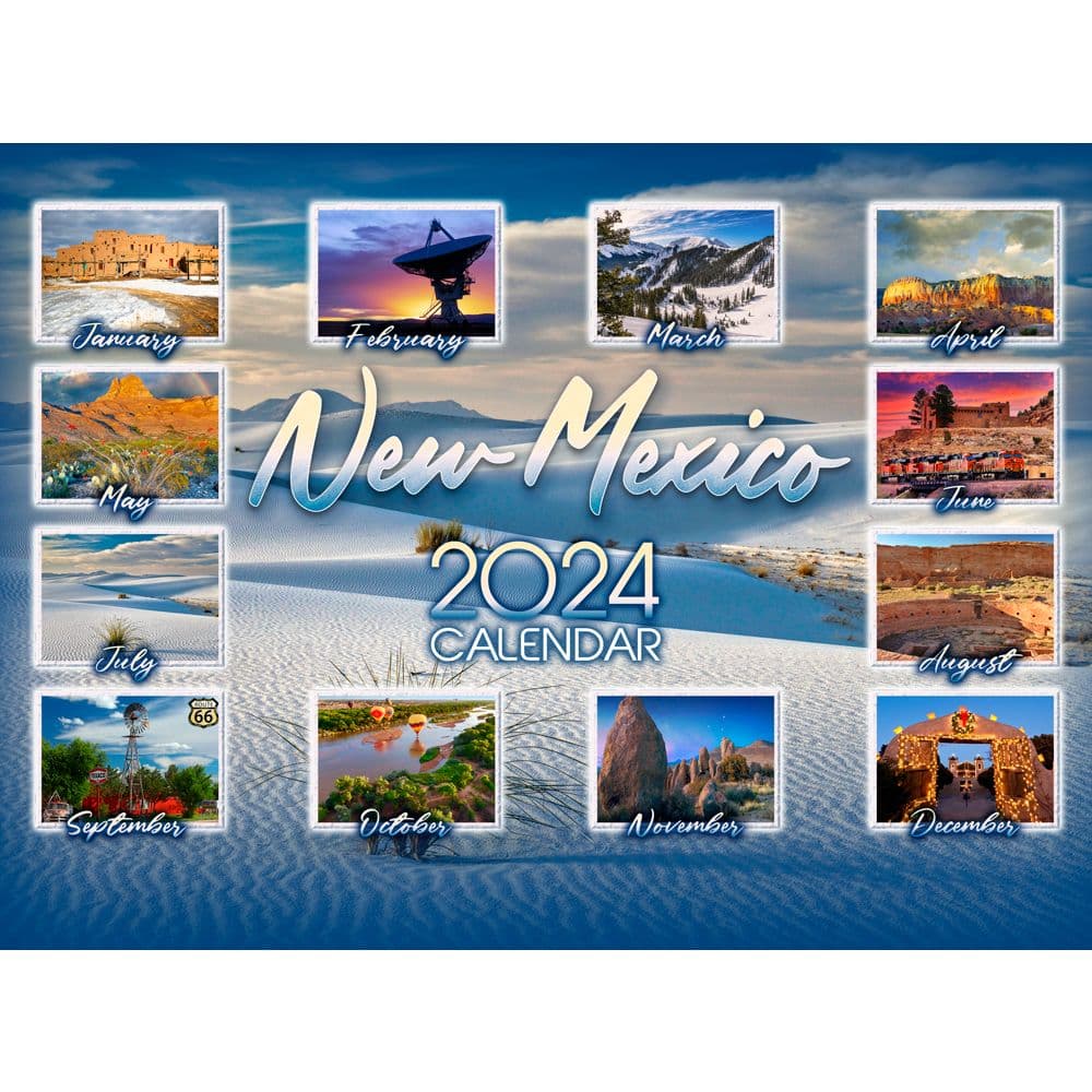 New Mexico 2024 Wall Calendar First Alternate Image
