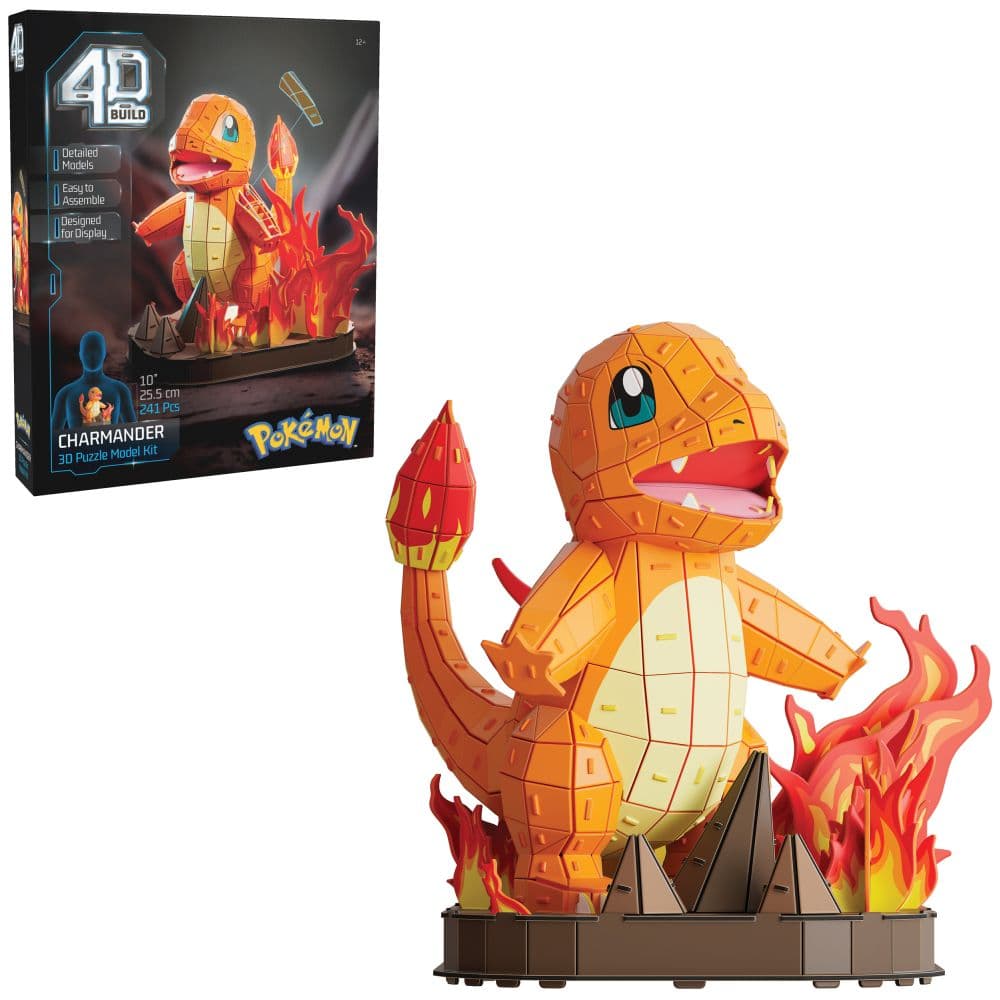 image 4D Pokemon Charmander 3D Puzzle Main Product Image