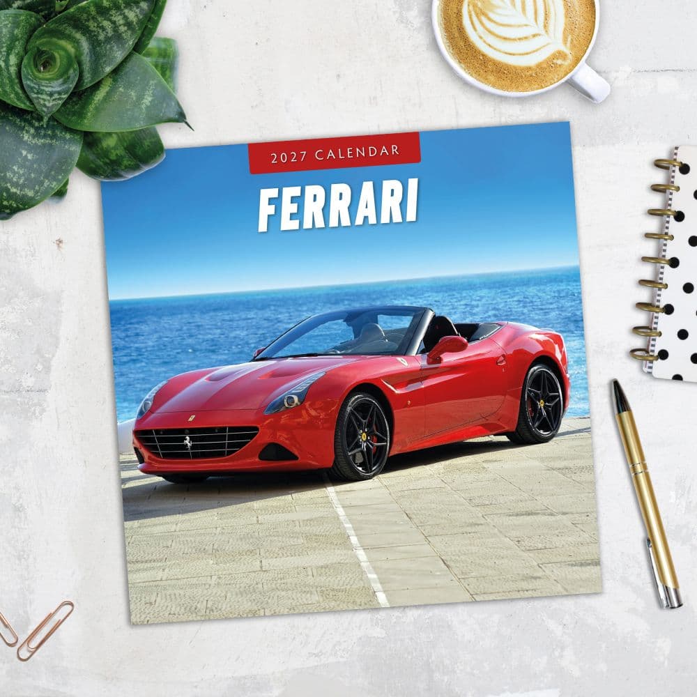 Ferrari 2027 Wall Calendar Fourth Alternate Image