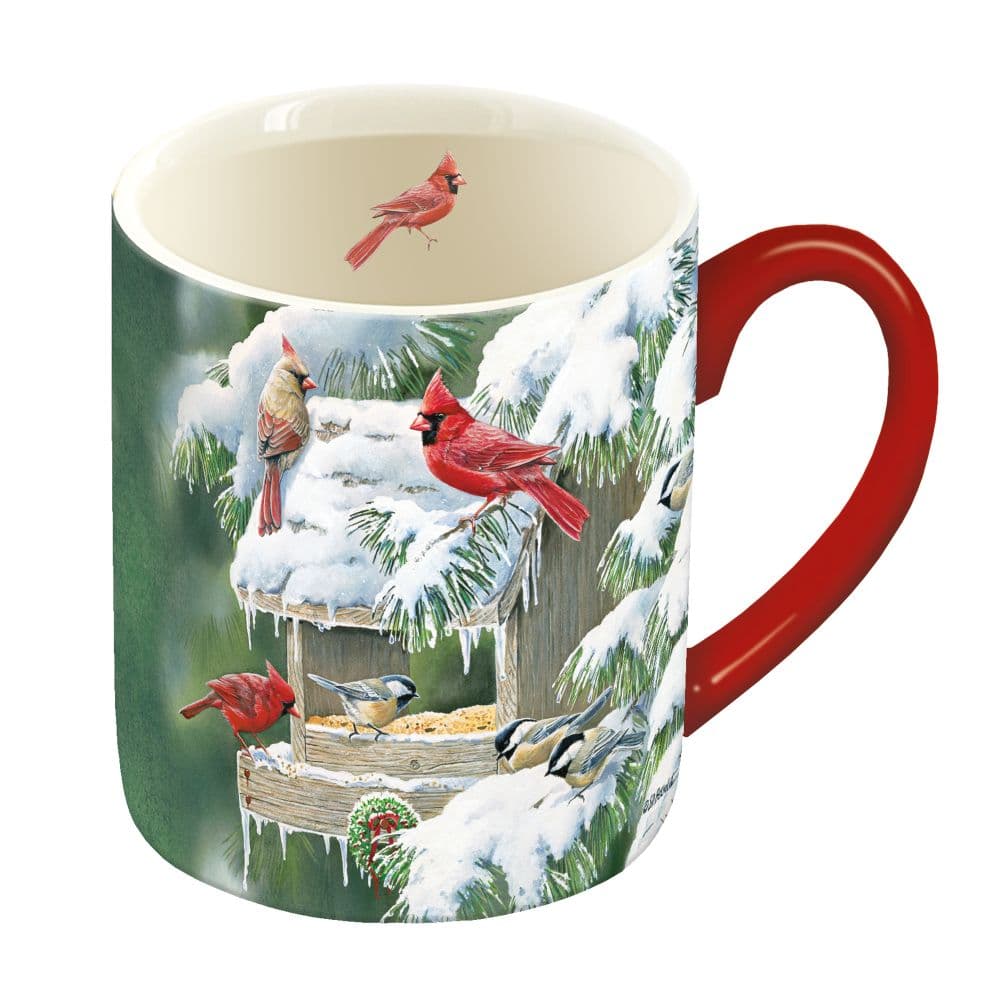 Cardinal Christmas Coffee Mug_Main Image