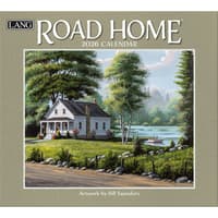 image Road Home 2026 Wall Calendar by Bill Saunders Main Image