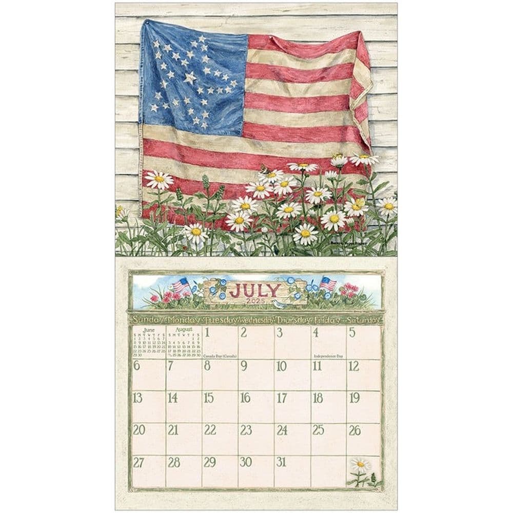 Garden Path by Bonnie Heppe Fisher 2025 Wall Calendar  Second Alternate Image width=&quot;1000&quot; height=&quot;1000&quot;