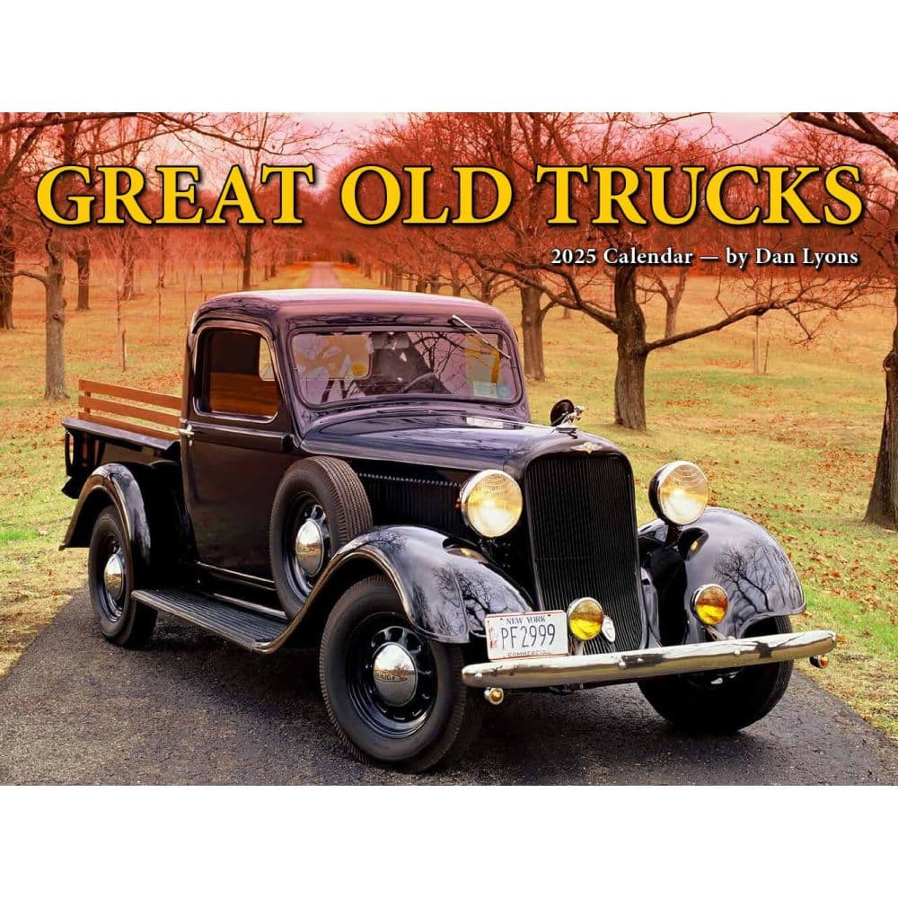 Great Old Trucks 2025 Wall Calendar Main Product Image width="1000" height="1000"