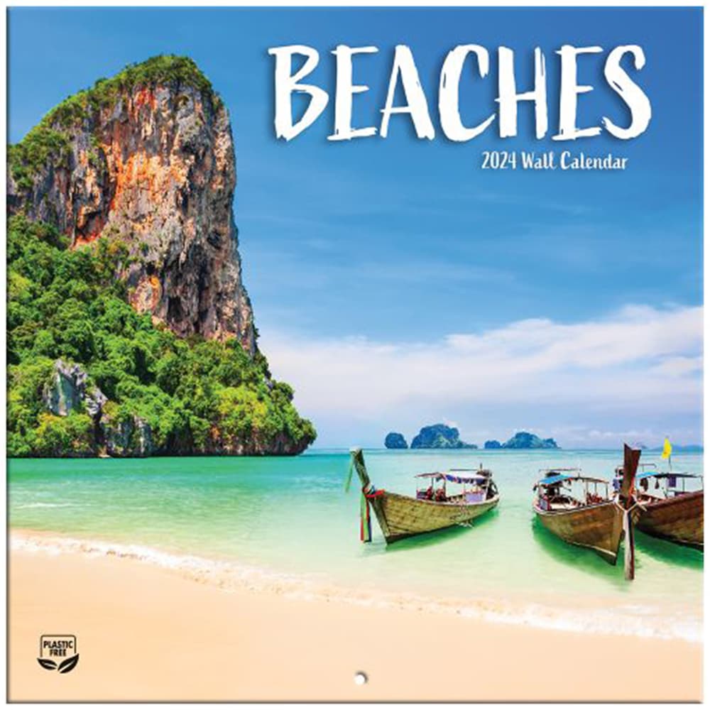 Beaches Photo 2024 Mini Wall Calendar Main Product Image width=&quot;1000&quot; height=&quot;1000&quot;