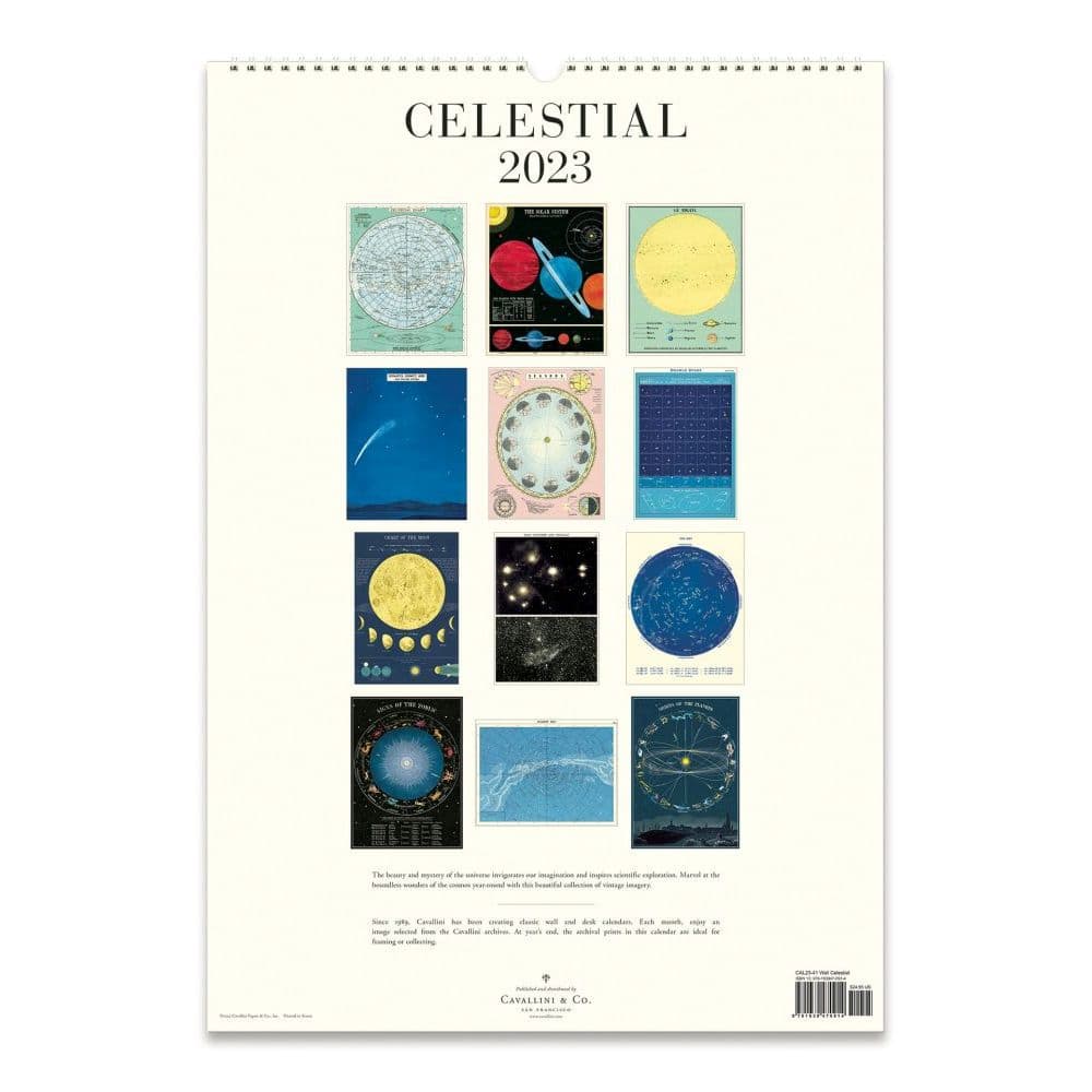 Celestial Art 2023 Poster Wall Calendar - Calendars.com