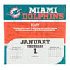 image NFL Miami Dolphins 2026 Desk Calendar Second Alternate Image