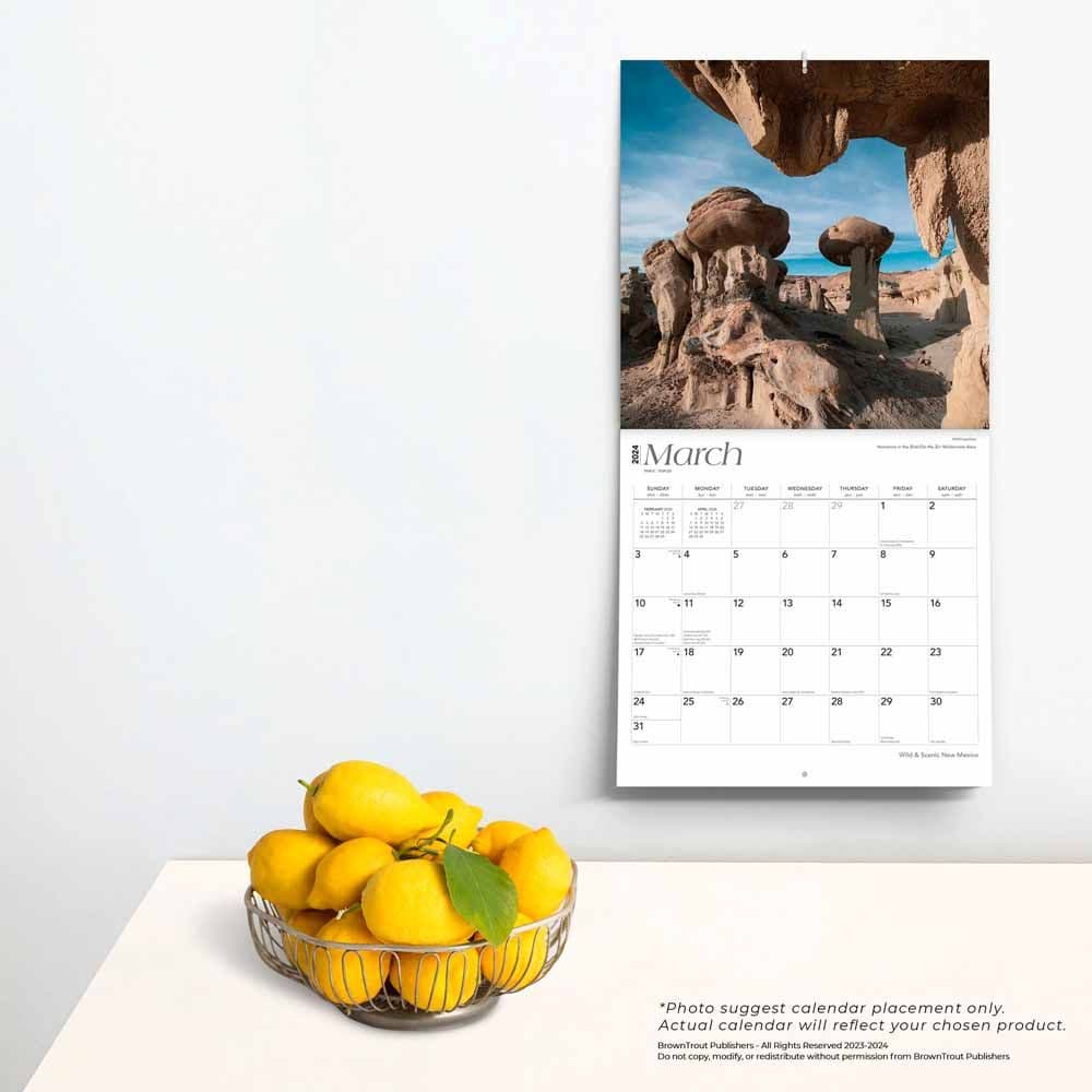 New Mexico Wild and Scenic 2024 Wall Calendar Third Alternate Image width=&quot;1000&quot; height=&quot;1000&quot;