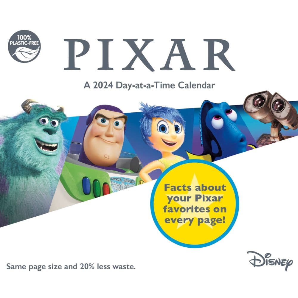 Disney Pixar 2025 Desk Calendar