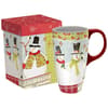 image Home For The Holidays Latte Mug by Terri Conrad Main Image