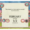 image Live Love Dream 365 Daily Thoughts by Lisa Kaus 2025 Mini Desk Calendar